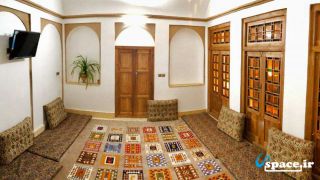 نمای داخلی اقامتگاه بوم گردی فرافر - یزد - روستای تاریخی سریزد